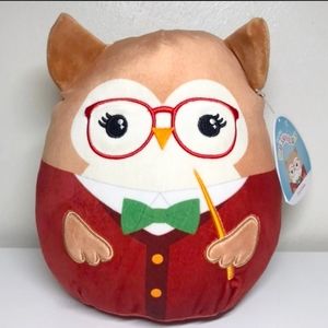 8" Squishmallow Jaydelle the owl teacher